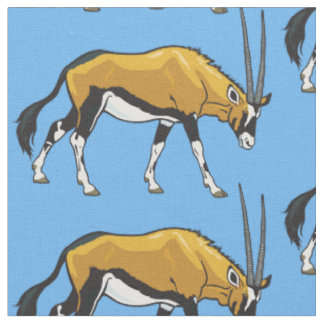 Gemsbok, Gemsbuk oder südafrikanischer Oryx Stoff