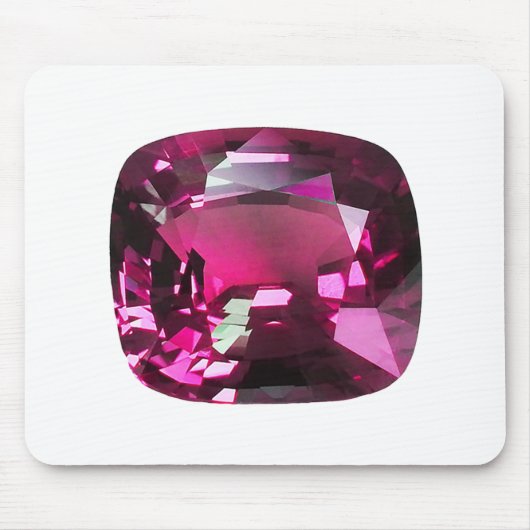 Gemsteinrosa Mousepad (Vorne)