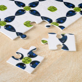 Gemstone Art, Blau und Gelb Puzzle (Seite)