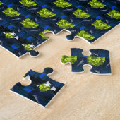 Gemstone Art, Blau und Gelb Puzzle (Seite)