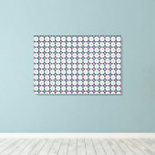 Gemstone Art, grün und Lila Leinwanddruck (Insitu (Holzboden))