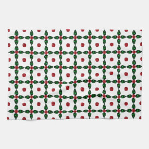 Gemstone Art, Lila grün Geschirrtuch