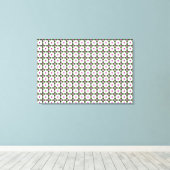 Gemstone Art, Lila grün Leinwanddruck (Insitu (Holzboden))