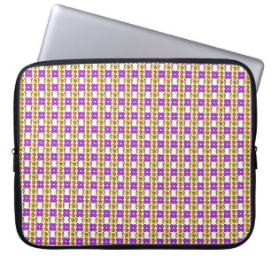 Gemstone Art Lila Orange Laptopschutzhülle