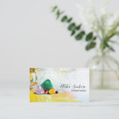 Gemstone Business Card Visitenkarte (Stehend Vorderseite)