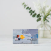 Gemstone Business Card Visitenkarte (Stehend Vorderseite)