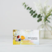 Gemstone Business Card Visitenkarte (Stehend Vorderseite)