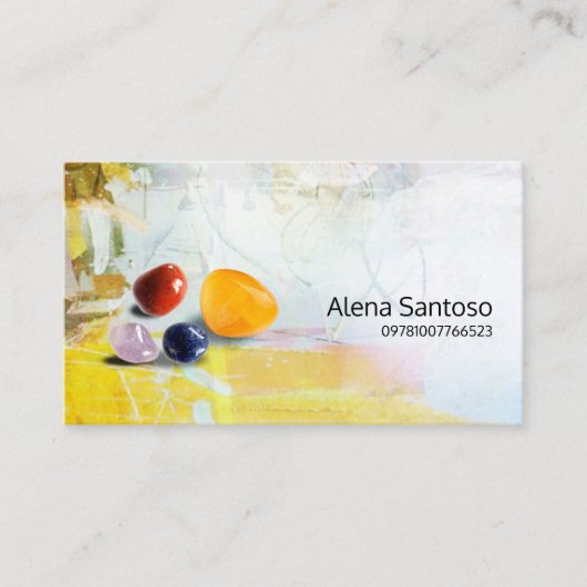 Gemstone Business Card Visitenkarte (Vorderseite)