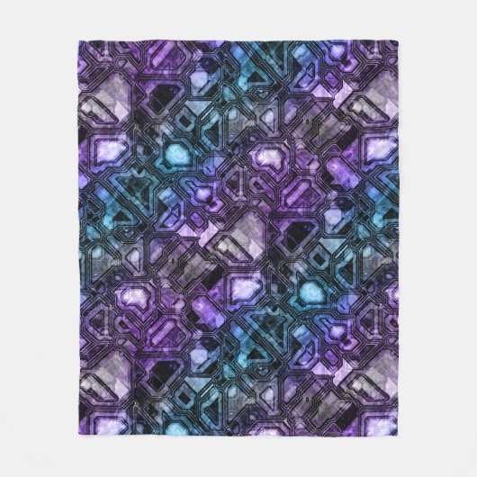 gemstone circuits - astro shadow : fleecedecke (Vorderseite)