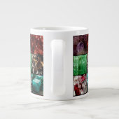 Gemstone Collage Giant Coffee Tasse (Rückseite)