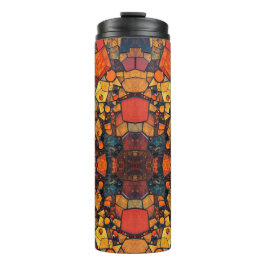 gemstone collage thermosbecher