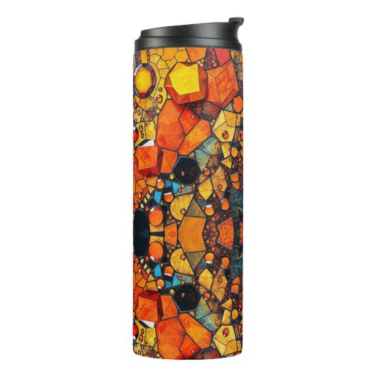 gemstone collage thermosbecher (Nach links gedreht)