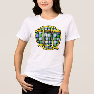 Gemstone Colored Gemini Symbol Tri-Blend Shirt