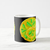 Gemstone Colored Taurus Symbol Kaffeetasse (VorderseiteRechts)