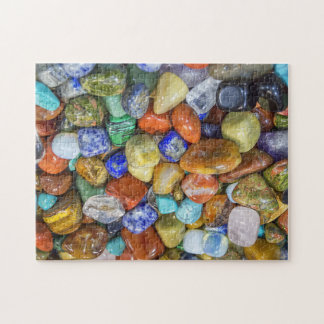 Gemstone Crystal Tumbled Stones Gemology Puzzle