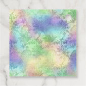 Gemstone Damask Geschenkanhänger (Rückseite)