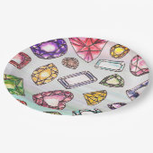 Gemstone Design Paper-Teller Pappteller (Schrägansicht)