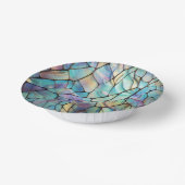 Gemstone Elements Opal farbiges Mix-Muster Pappteller (Gewinkelt)