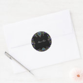 Gemstone Floral Sticker (Umschlag)