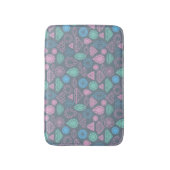 Gemstone-Icon-Muster Badematte (Vorderseite Vertikal)