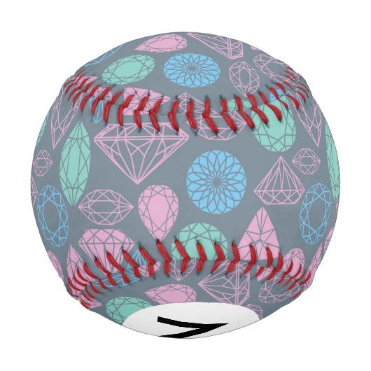 Gemstone Icon Muster Baseball (Rückseite)