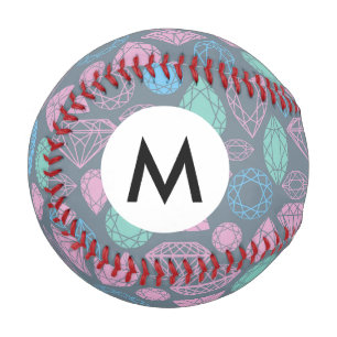 Gemstone Icon Muster Baseball