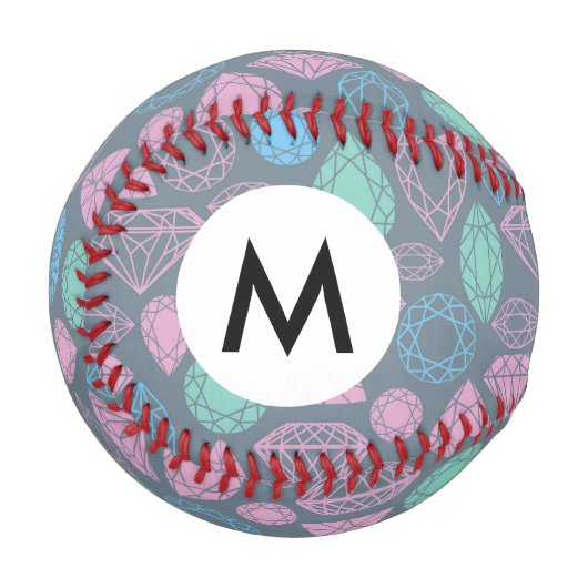 Gemstone Icon Muster Baseball (Vorderseite Links)