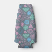 Gemstone Icon-Muster Flaschenkühler (Vorderseite)