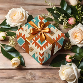 Gemstone Inspiriert Indianerstamm Geschenkpapier