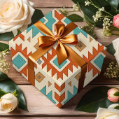 Gemstone Inspiriert Indianerstamm Geschenkpapier