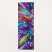 Gemstone Jewel Crystal Garden Yogamatte (Vorderseite)