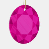 Gemstone / Jewel Graphic Image Keramik Ornament (Rechts)
