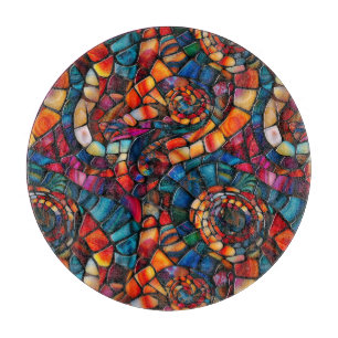 Gemstone Mosaik Cutting Board Schneidebrett