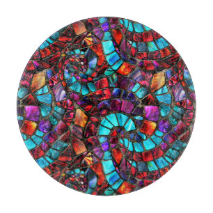 Gemstone Mosaik Cutting Board Schneidebrett