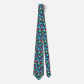 Gemstone Neck Tie | Jewel Tone Colors Krawatte (Vorderseite)