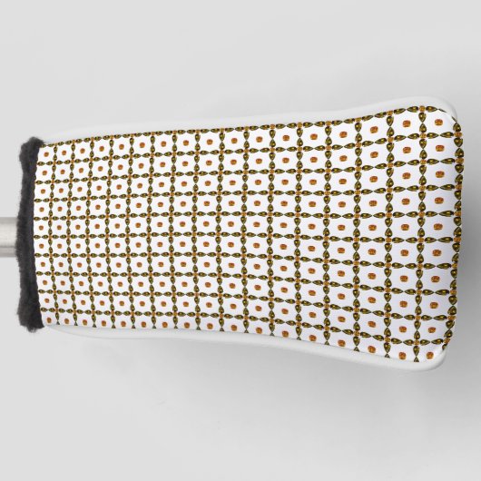 Gemstone Pattern Golf Head Cover Golf Headcover (Vorderseite)