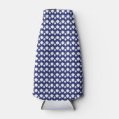 Gemstone Sapphire Blue Heart Flaschenkühler (Vorderseite)