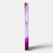 Gemstone Serie Lila Tor mit Quarz Case-Mate iPhone Hülle (Rückseite / Links)