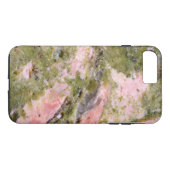 Gemstone Serie - Rosa und Grüne Thulite Case-Mate iPhone Hülle (Rückseite (Horizontal))