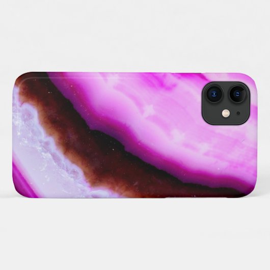 Gemstone Series - Agate im Lila Case-Mate-iPhone Case-Mate iPhone Hülle (Rückseite (Horizontal))