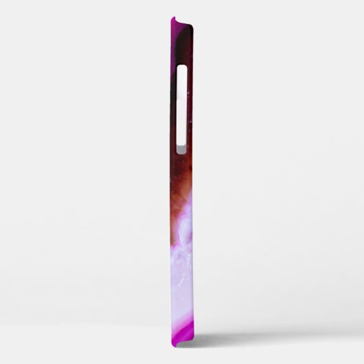 Gemstone Series - Agate im Lila Case-Mate-iPhone Case-Mate iPhone Hülle (Rückseite / Links)