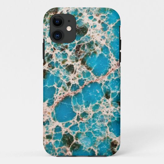 Gemstone Series - Türkis Mosaic Case-Mate iPhon Case-Mate iPhone Hülle (Rückseite)