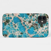 Gemstone Series - Türkis Mosaic Case-Mate iPhon iPhone Hülle (Rückseite (Horizontal))