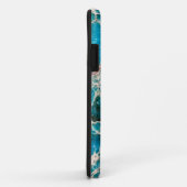 Gemstone Series - Türkisblaue Roadmap - iPho-Case- Case-Mate iPhone Hülle (Hinten/Rechts)