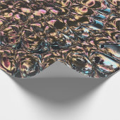 Gemstone Spiral Geschenkpapier (Ecke)