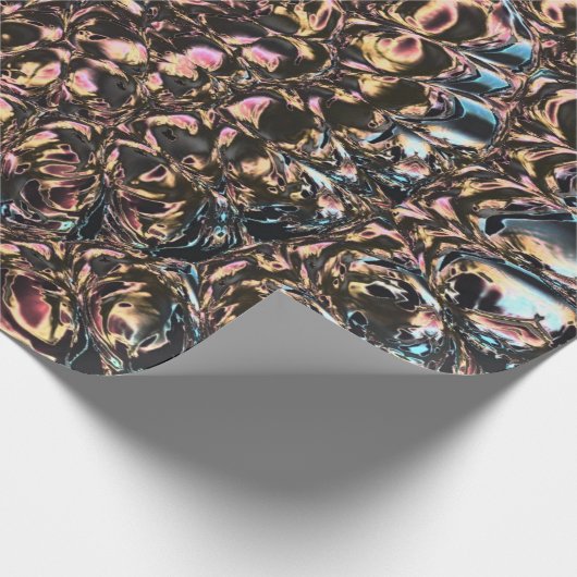 Gemstone Spiral Geschenkpapier (Ecke)