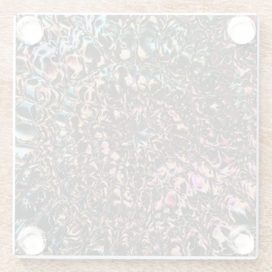 Gemstone Spiral Glasuntersetzer (Rückseite)