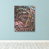 Gemstone Spiral Leinwanddruck (Insitu (Holzboden))