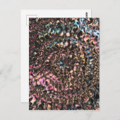 Gemstone Spiral Postkarte (Vorne/Hinten)