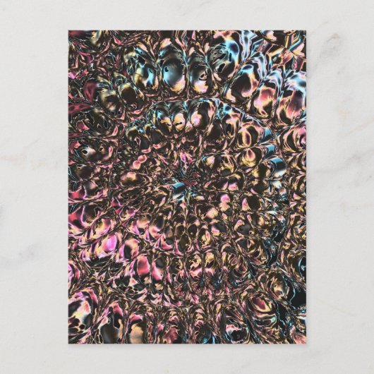 Gemstone Spiral Postkarte (Vorderseite)